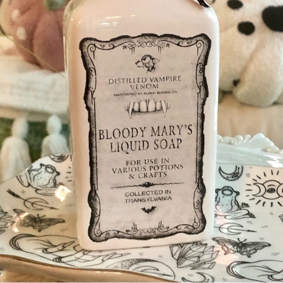 NEW! Bloody Mary’s Liquid Soap Halloween Goth Bottle - Picture 2 of 6